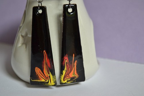 ERUPCE - náušnice — foto 1