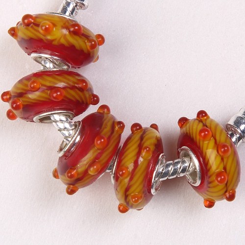 Pandorka s jednotným středem! 14x7mm na řetízek