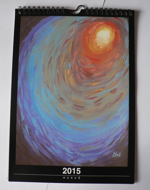 Kalendář 2015 - mé obrazy — foto 1