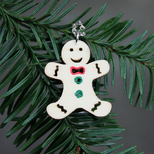 Dřevěný gingerman — foto 1