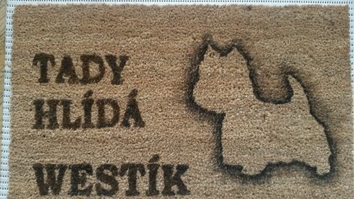 Venkovní rohožka - Westík — foto 1