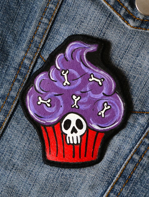 Nášivka - zombie muffin — foto 1