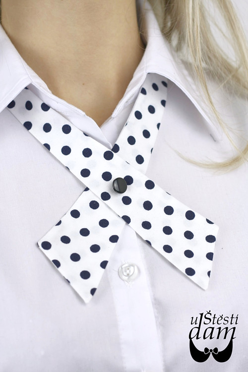 Dámská kravata "Big Polka Dots"
