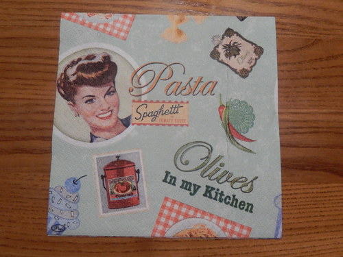 Ubrousek na decoupage - italské těstoviny — foto 1
