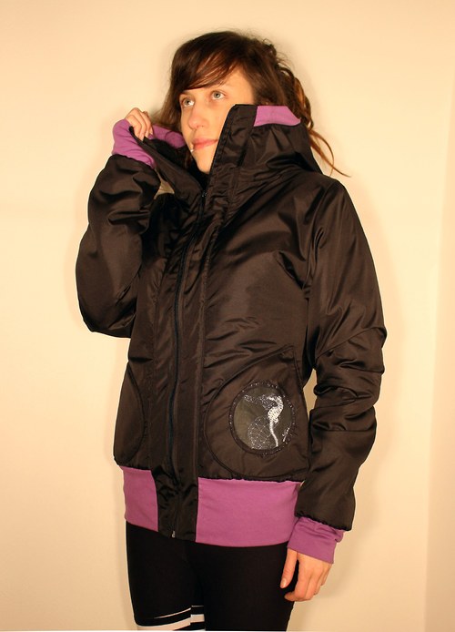 Bunda KEN-te SEEPFERDCHEN violet — foto 1