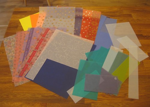Průsvitné papíry -- vellum, parchment... — foto 1