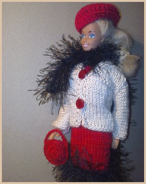 Barbie - elegantní v zimě — foto 1