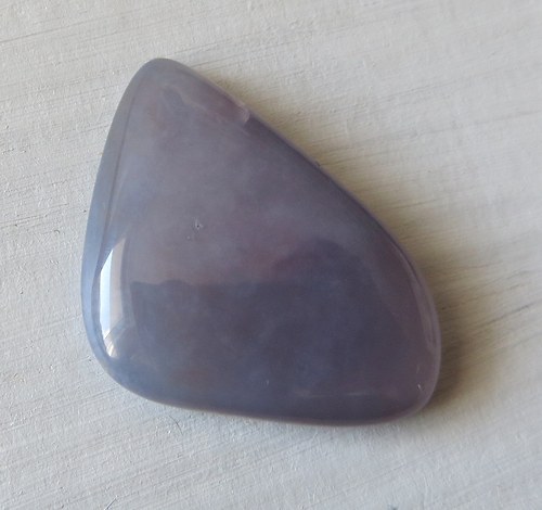 Modrý chalcedon Namibie, kabošon č.07 — foto 1