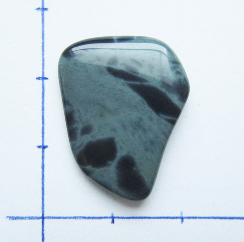 Obsidián pavoučí 22x17x2 — foto 1