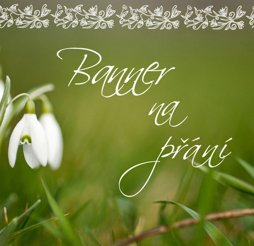 Banner na přání — foto 1