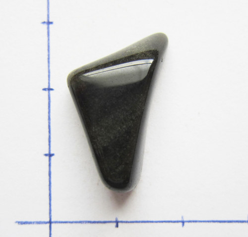 Obsidián zlatý 23x12x7 — foto 1
