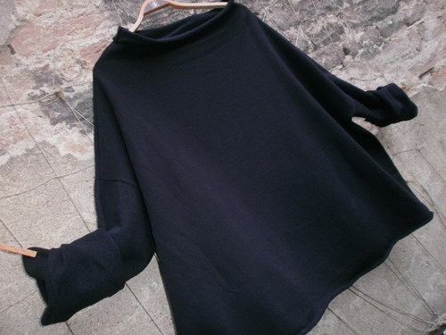 Mikina - bavlna černá — foto 1