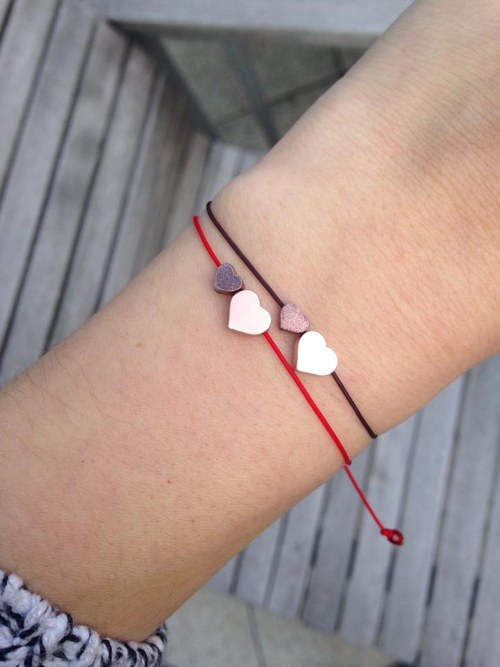 Two hearts rose gold — foto 1