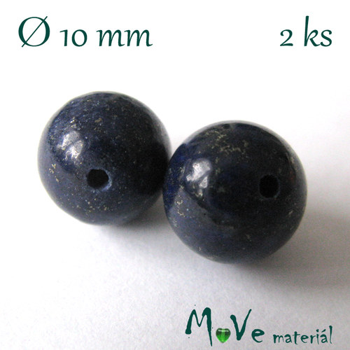 Lapis lazuli - 10mm/2ks — foto 1