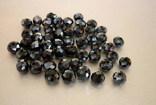 X19 / rondelky GREY 6x4mm / 10 kusů
