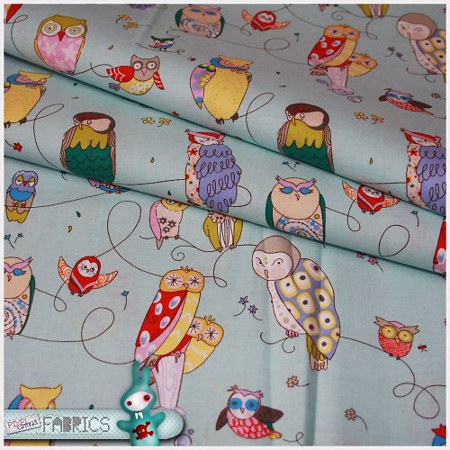 Spotted Owl in Blue — foto 1