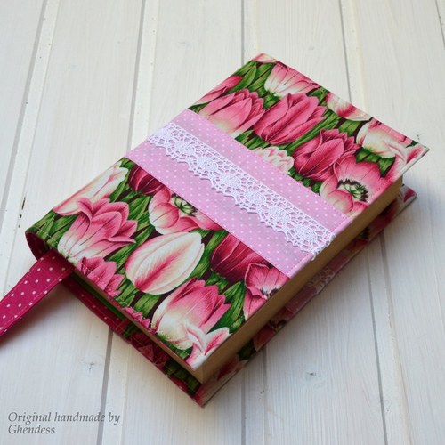 Obal na knihu - Tulipe rose II — foto 1