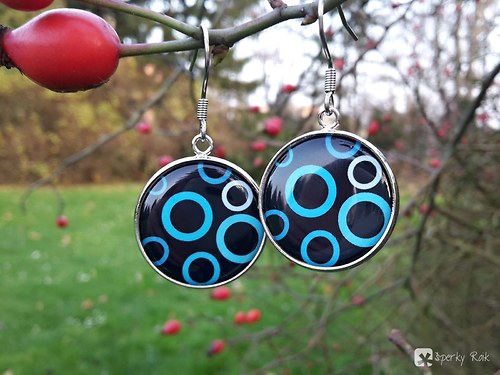 Blue bubbles - náušnice — foto 1