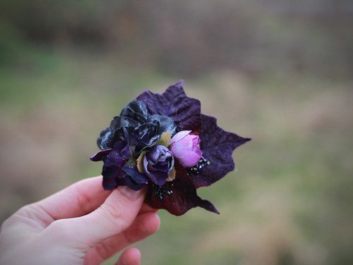 Sponka "v purpurovém lese" — foto 1