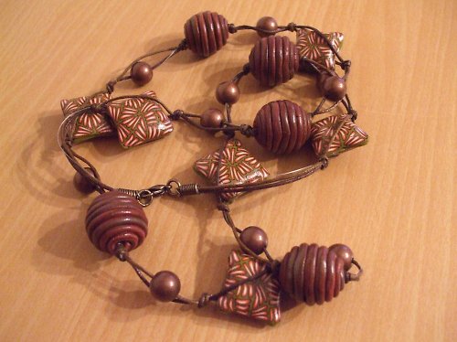 Polštářkový náhrdelník — foto 1