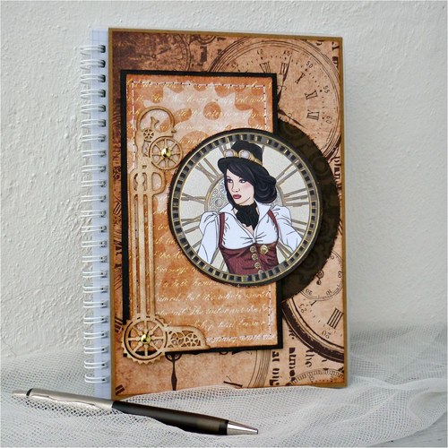 Zápisník A5 ve stylu Steampunk — foto 1