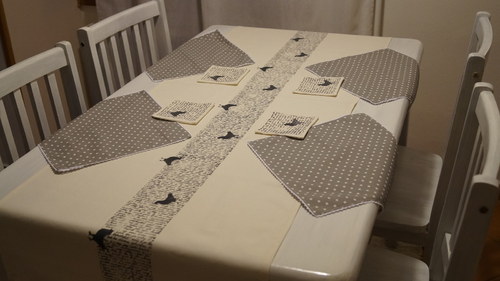 Běhoun a prostírání "slepičky mezi řádky" — foto 1