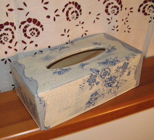 Kapesníkovník - bílomodrý — foto 1