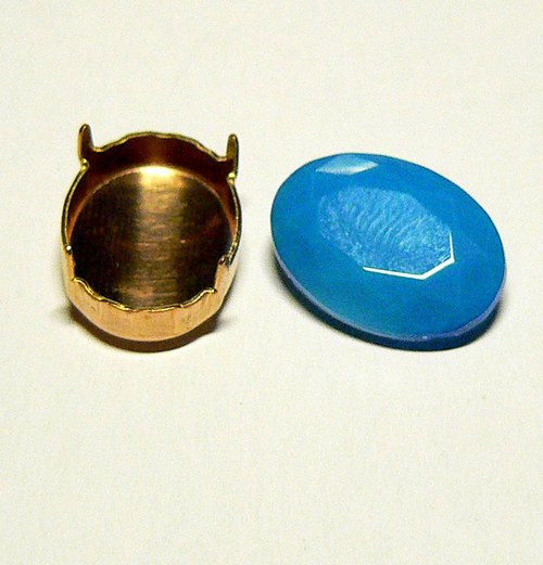 25) ovál 13x18mm kotlík+dublet