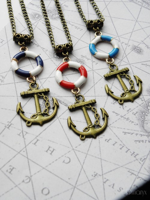Sailor •dlouhý náhrdelník• — foto 1