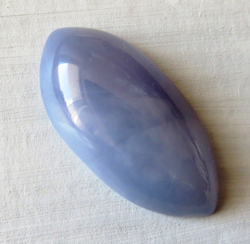 Modrý chalcedon Namibie, kabošon č.A3 — foto 1