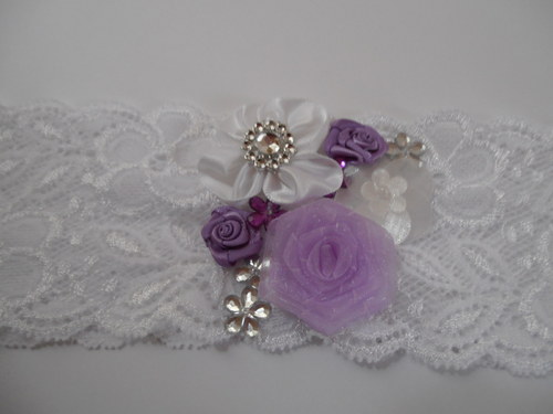 Podvazek violet lux — foto 1