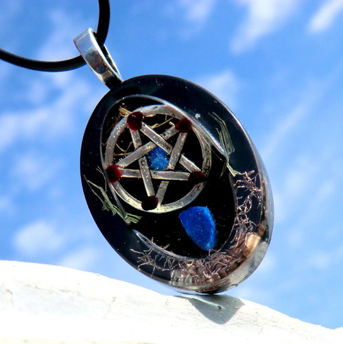 Amulet * OBJ - Šperk - Pentagram / Ochrana — foto 1