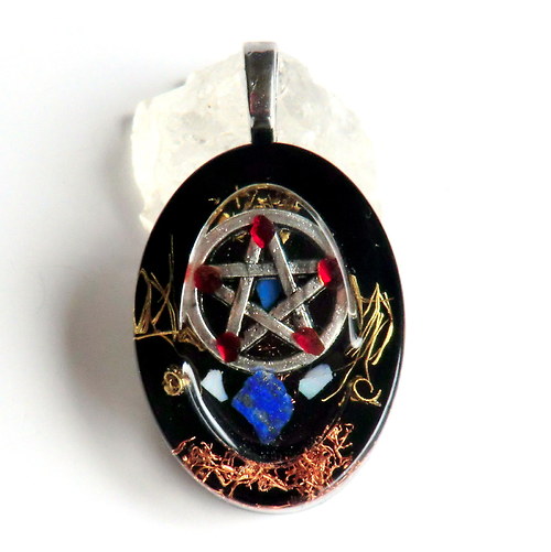Amulet * OBJ - Šperk - Pentagram / Ochrana — foto 1