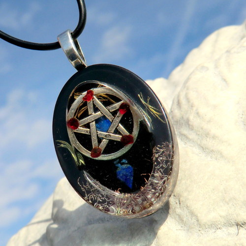 Amulet * OBJ - Šperk - Pentagram / Ochrana — foto 1