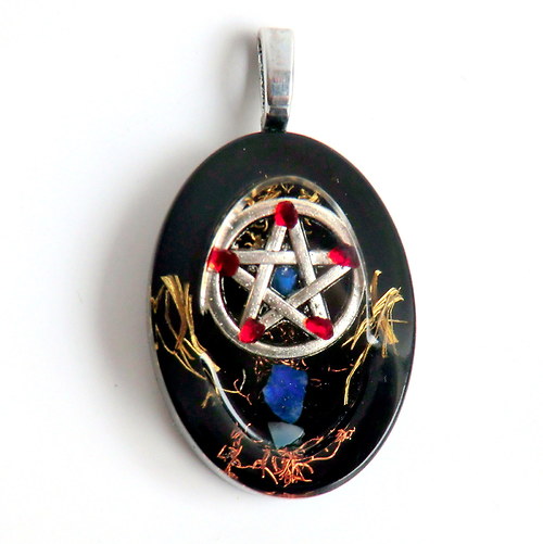 Amulet * OBJ - Šperk - Pentagram / Ochrana — foto 1