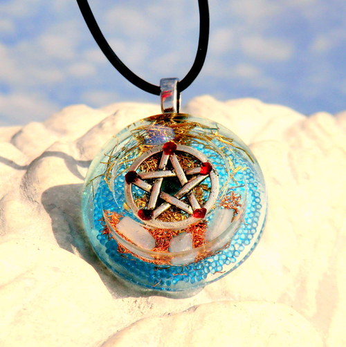 Amulet * OBJ - Šperk 2 - Pentagram / Ochrana — foto 1