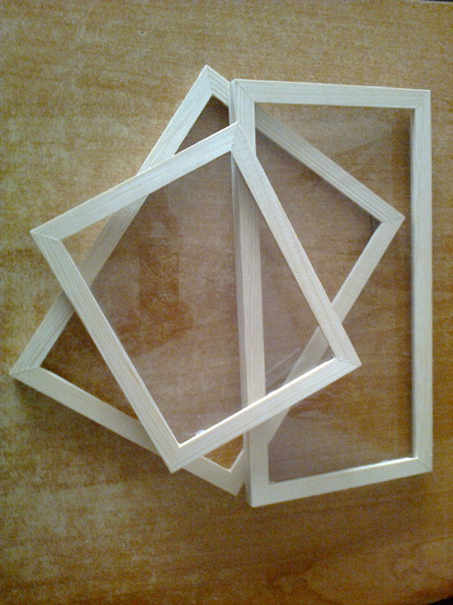 Rámeček A5 + MDF+sklo
