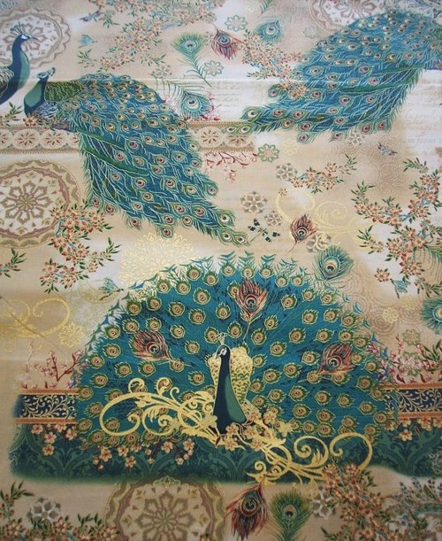 Royal Peacocks od Hoffman Fabric — foto 1