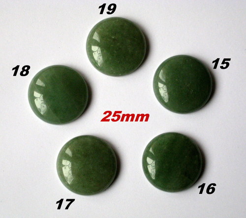 1852.Kabošon č.16/ avanturín/ 25x7mm/ 1 kus
