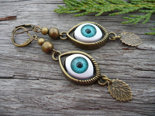 Náušnice Orient eyes — foto 1