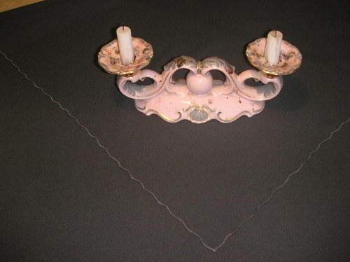 Ubrus tmavě šedý 120/160 cm