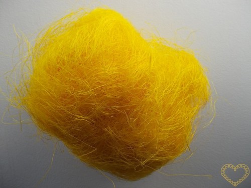 Sisal žlutý - 100 g