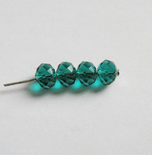 Rondelky 8 x 6 mm 10 ks. — foto 1