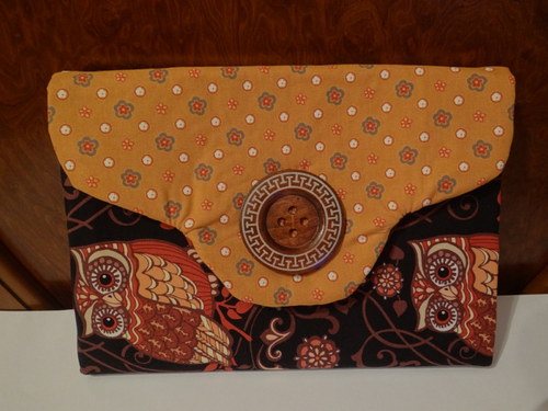 Obal na tablet - sovičky (na objednávku) — foto 1