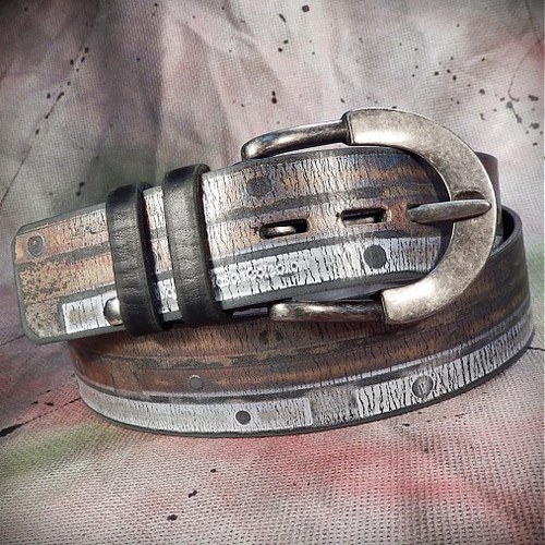 Kožený Opasek Blacksmith — foto 1
