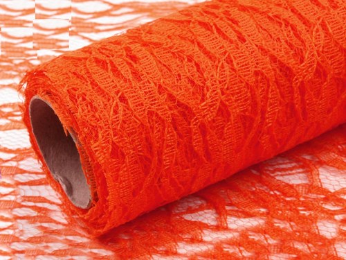 Krajka š.50 cm návin 4, 5 m ORANŽOVÁ