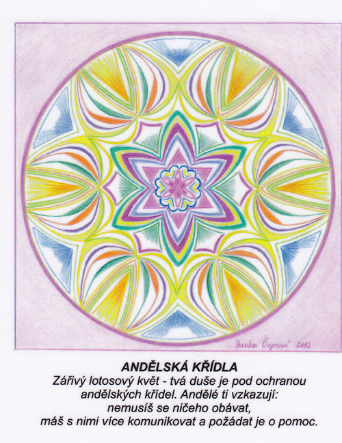 Andělská křídla-kartičky 10x13