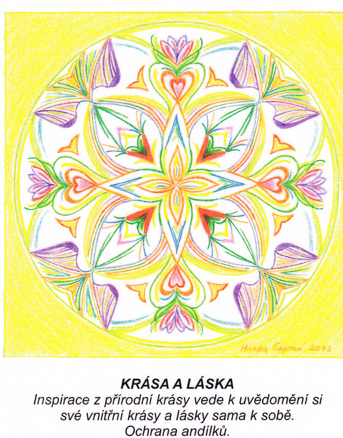Krása a láska- kartičky-10x13