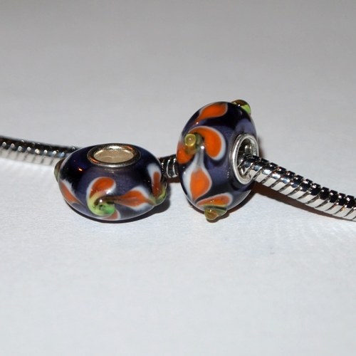 Pandorka s jednotným středem! 14x7mm na řetízek