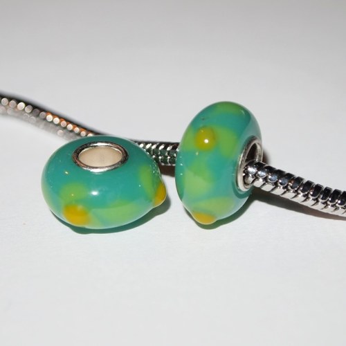 Pandorka s jednotným středem! 14x7mm na řetízek